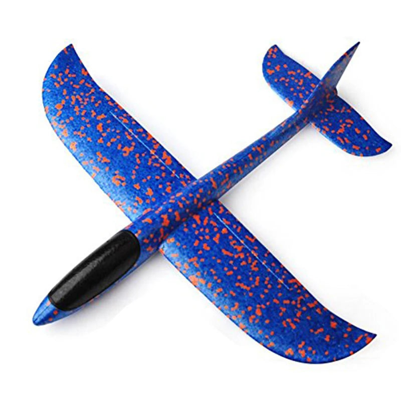 A Hand Thrown Colour Foam Plane