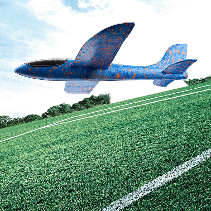 A Hand Thrown Colour Foam Plane