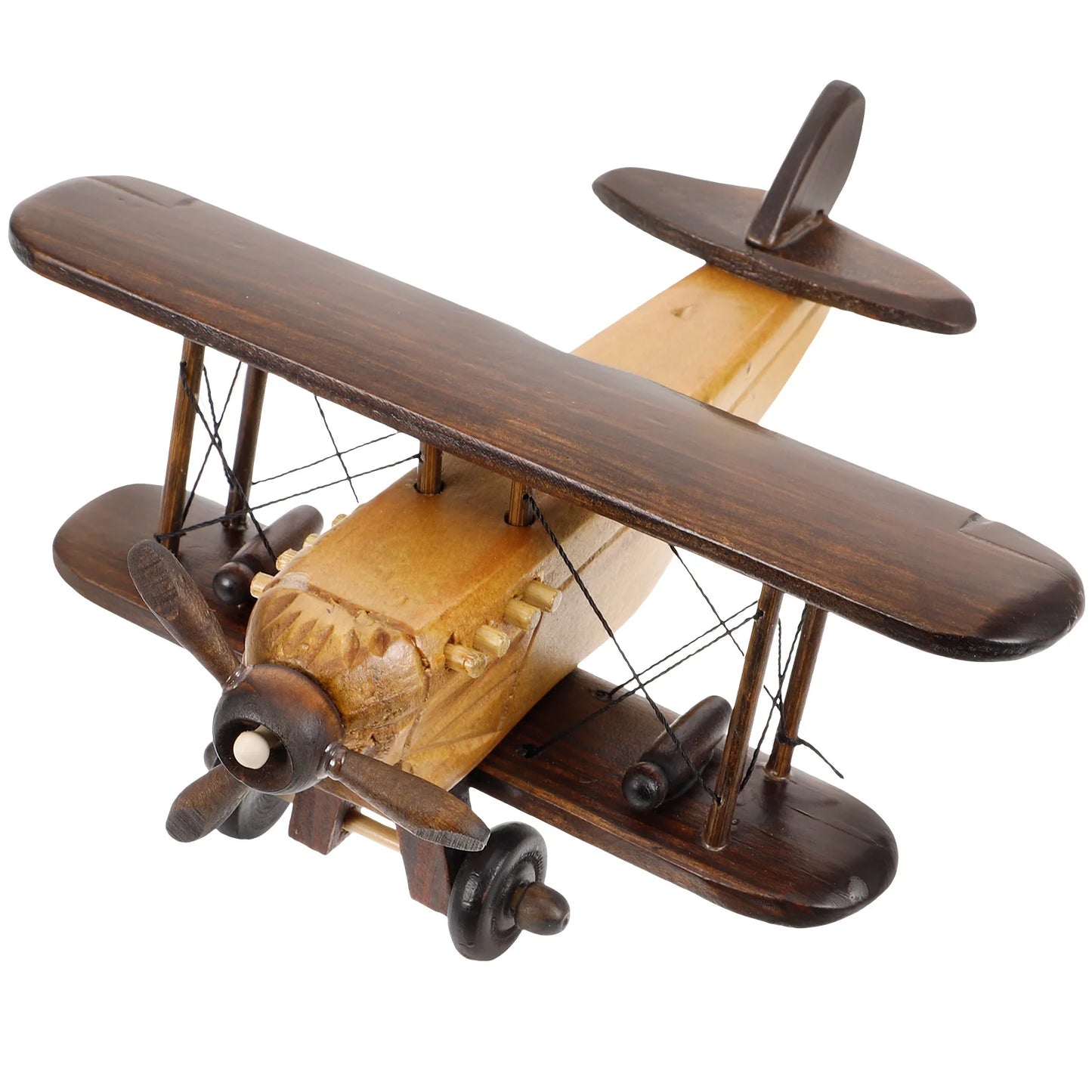A Handmade Wooden Aircraft