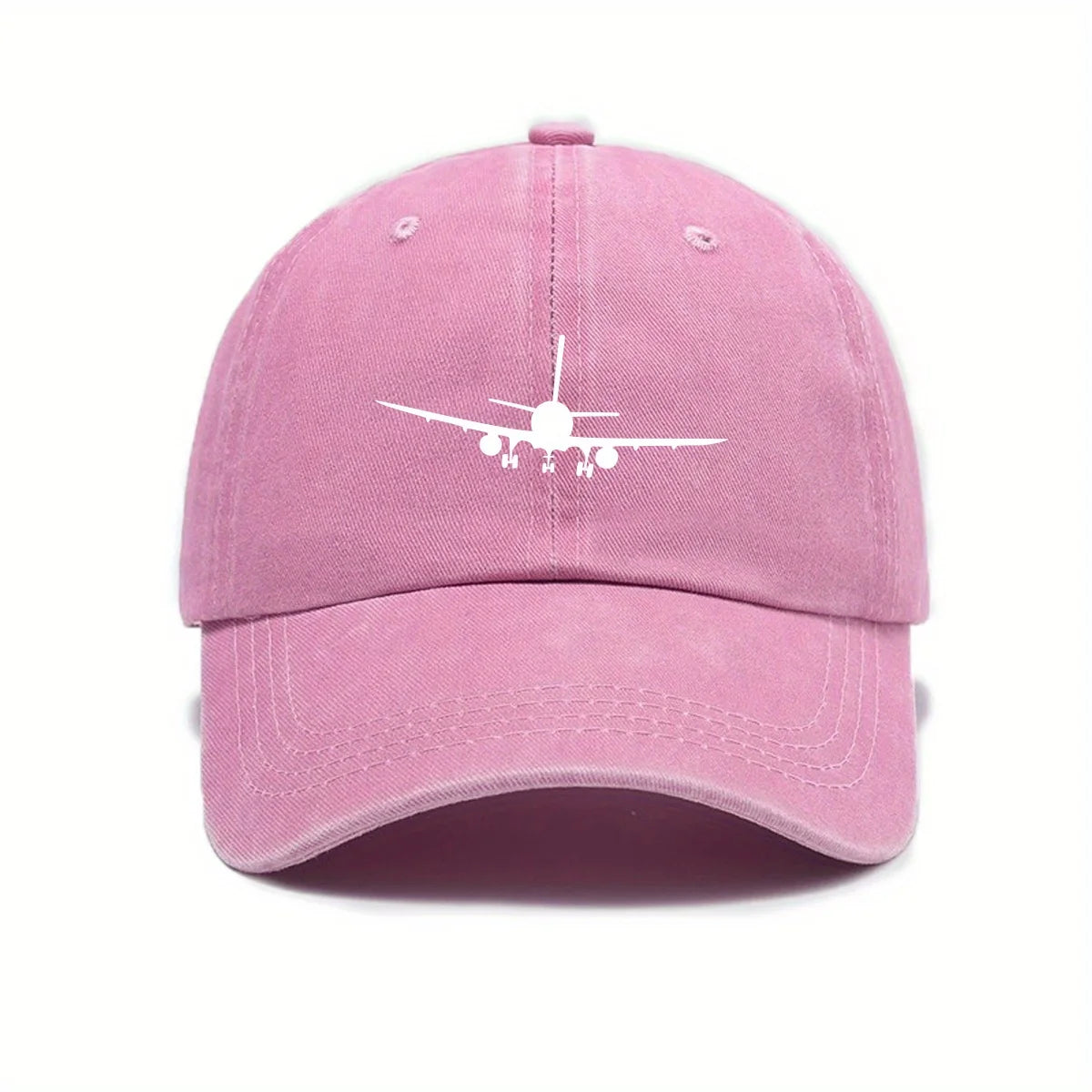 A Unisex Baseball Cap with Airplane