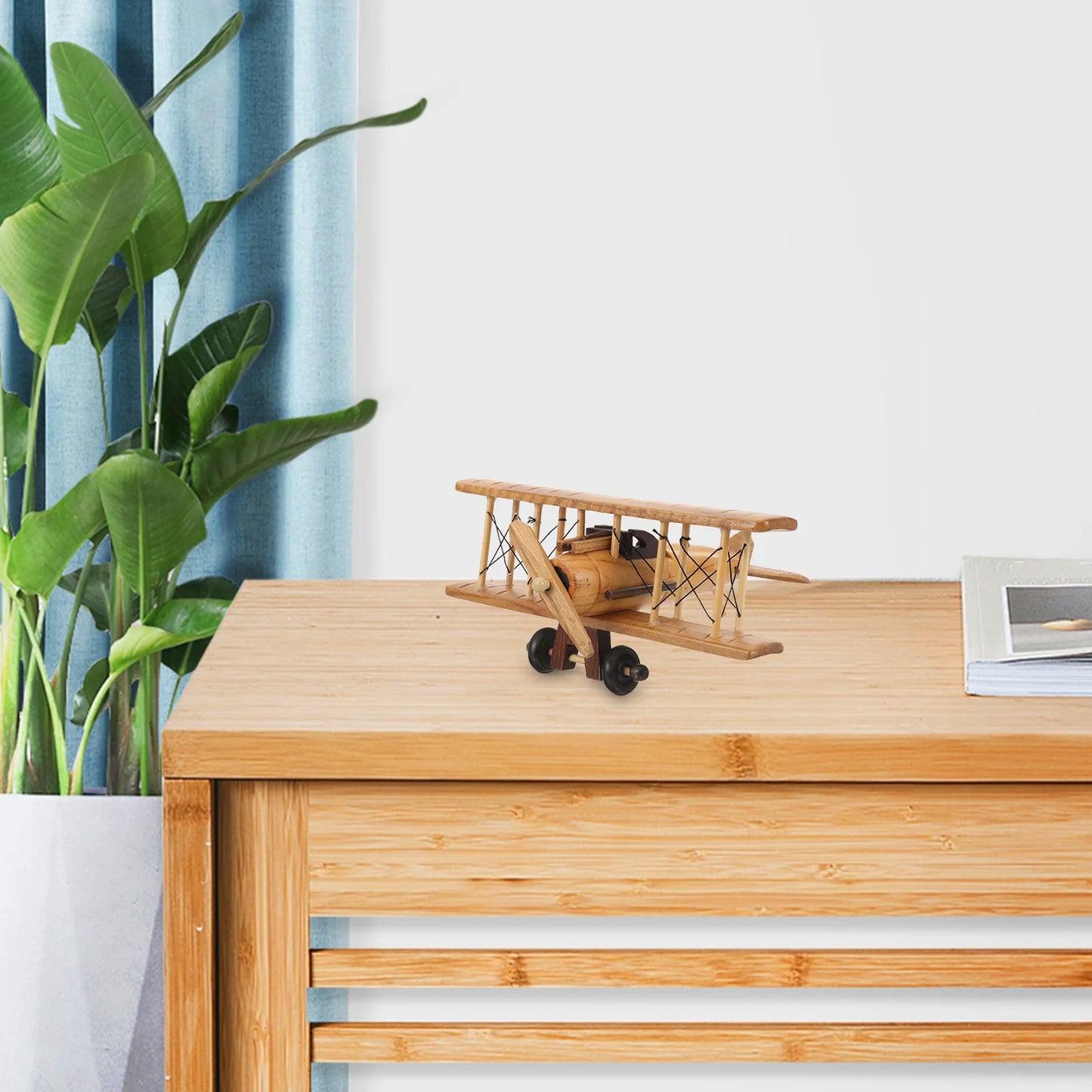 A Handmade Wooden Aircraft