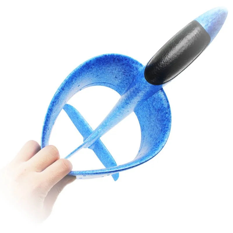 A Hand Thrown Colour Foam Plane