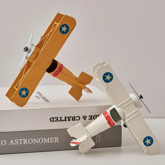 A Vintage Metal Aircraft