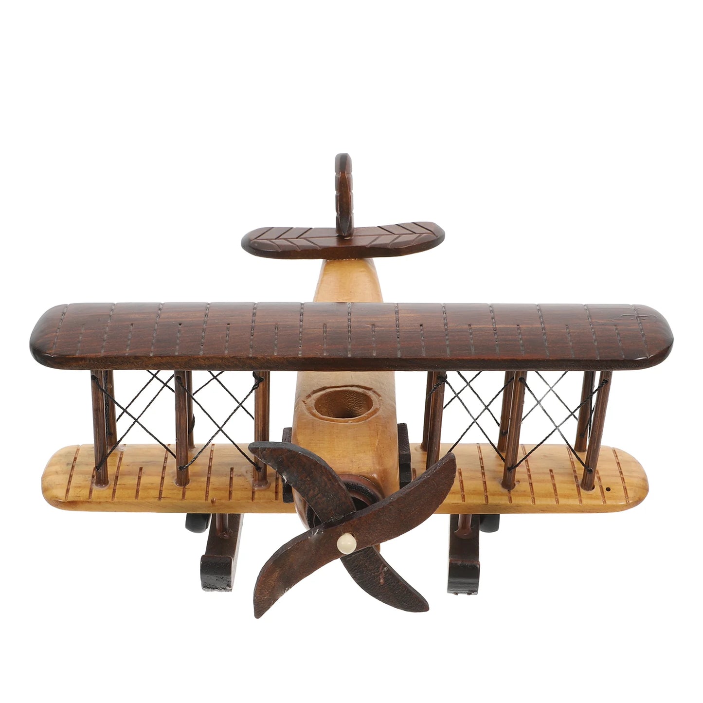 A Handmade Wooden Aircraft