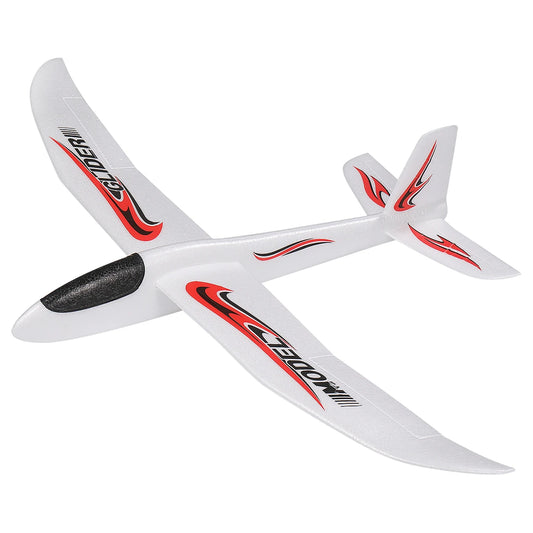 A Hand Thrown White Foam Plane