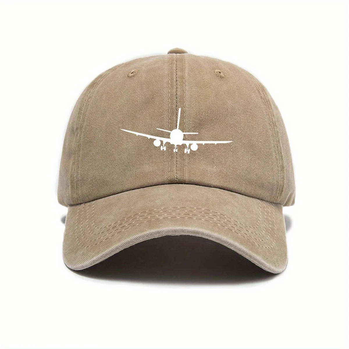 A Unisex Baseball Cap with Airplane