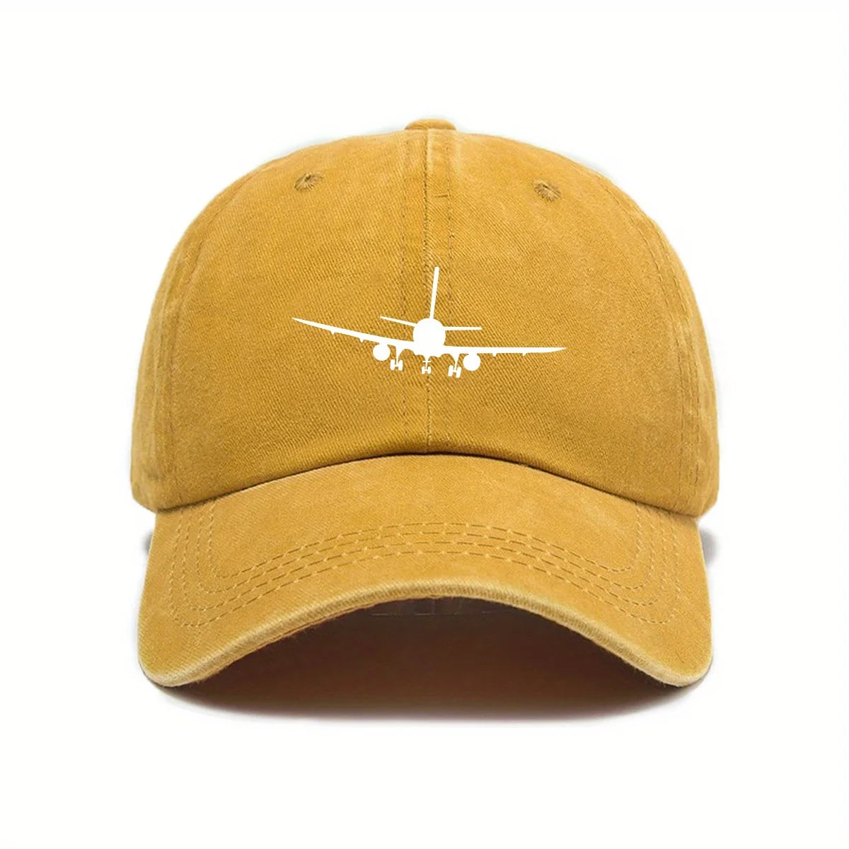 A Unisex Baseball Cap with Airplane