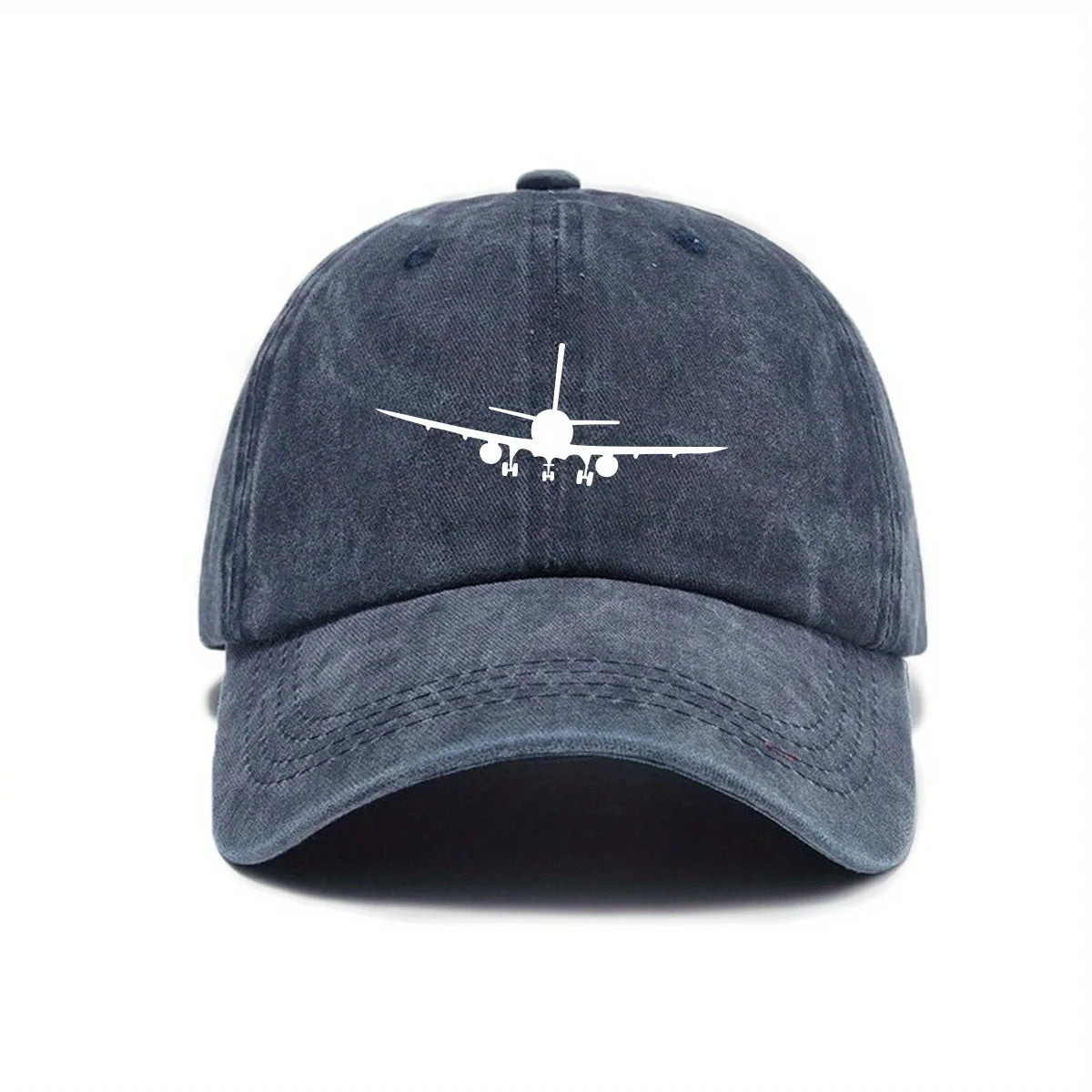 A Unisex Baseball Cap with Airplane