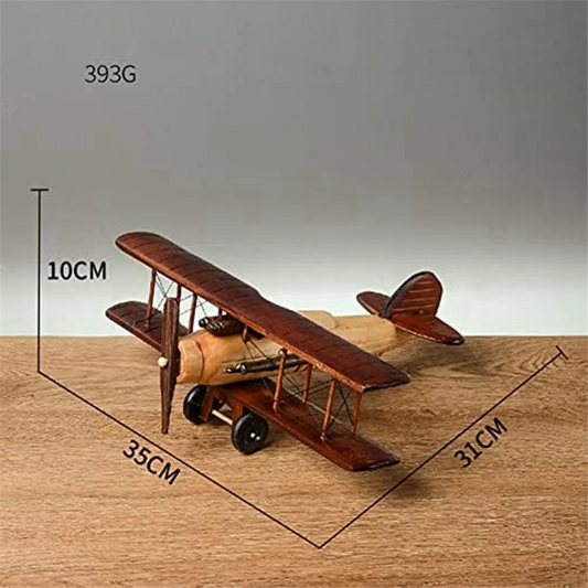 A Handmade Wooden Aircaft