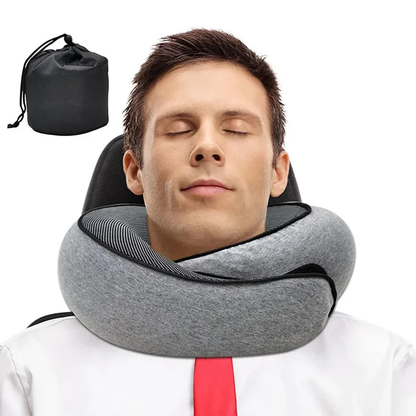 A Wrap-Around Neck Pillow