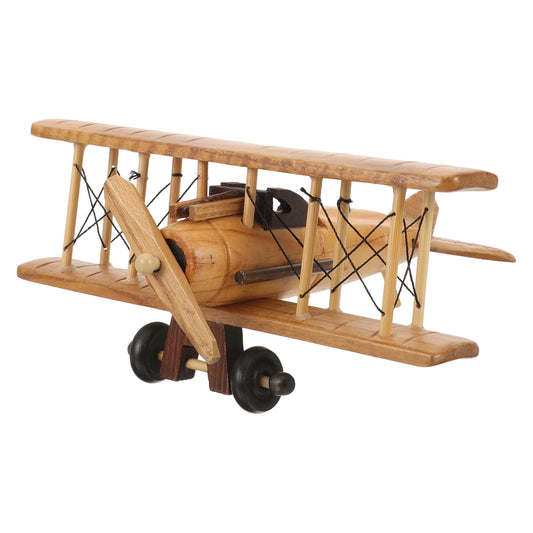 A Handmade Wooden Aircraft